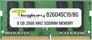 Bigboy B26D4SC19/8G 8 GB 8 GB 2666 MHz DDR4 Ram kullananlar yorumlar